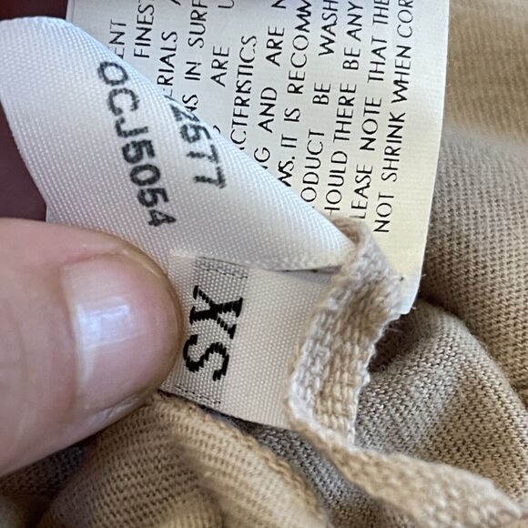 Women's Enza Costa Size XS Longe Sleeve Crewneck Mini Dress - Picture 8 of 8